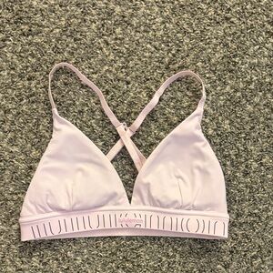 lululemon athletica Light Pink Crossback Bralette